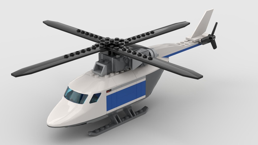 Lego Police helicopter