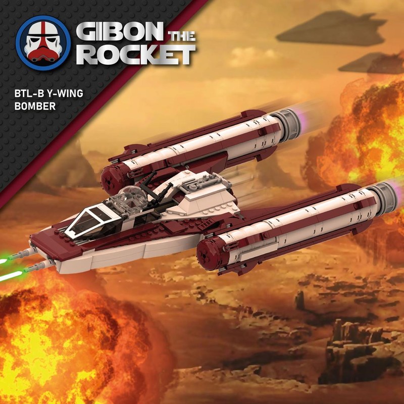Lego BTL-B Y wing Starfighter