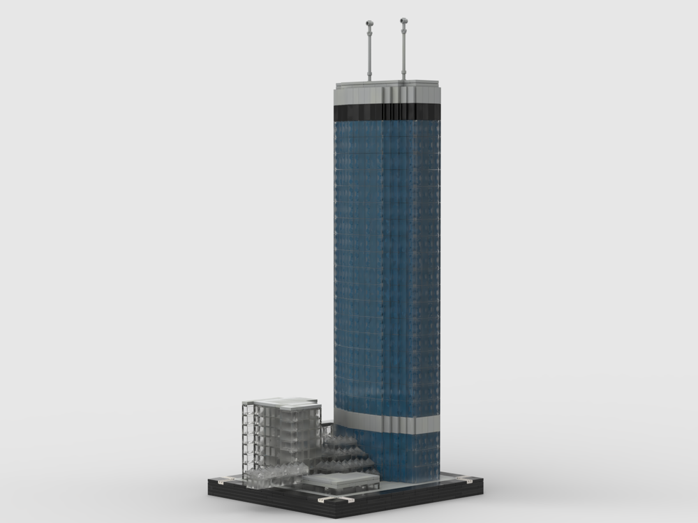 Lego IDS Center VER 2 at 1/650th Scale