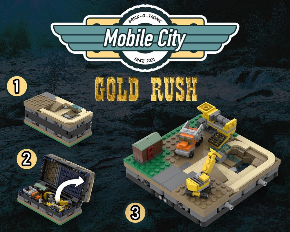 Lego Mobile City Gold Rush