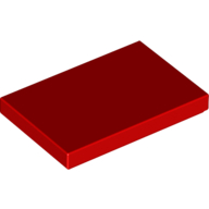 Lego Tile 2 x 3 / Red