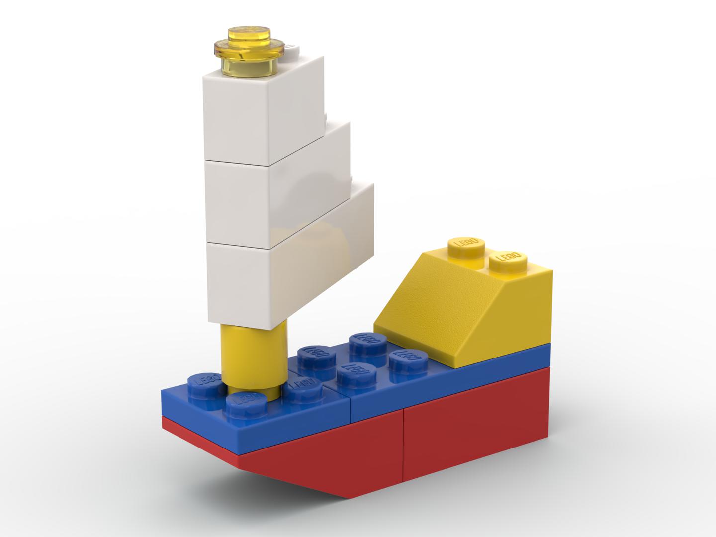 Lego Yacht