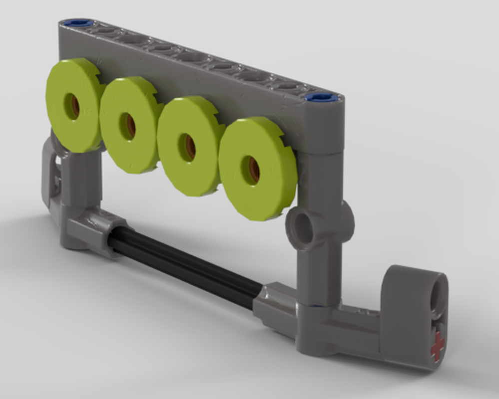 Lego Bull bar for small trucks v1