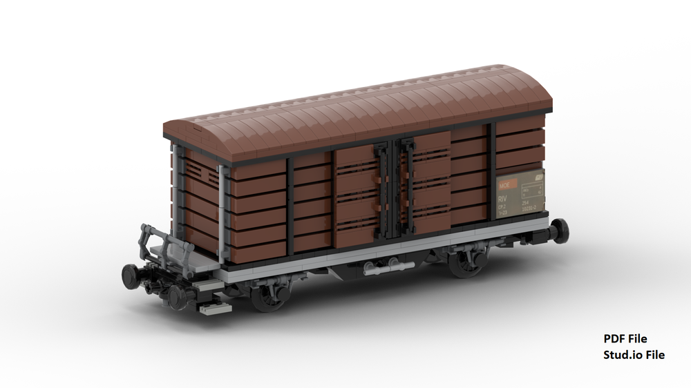 Lego Boxcar/ Goods wagon Hbi