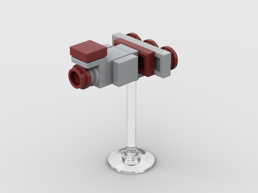Lego Consular-class cruiser (Republic Frigate) (1:4000 scale)
