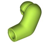 Lego Arm, Left / Lime