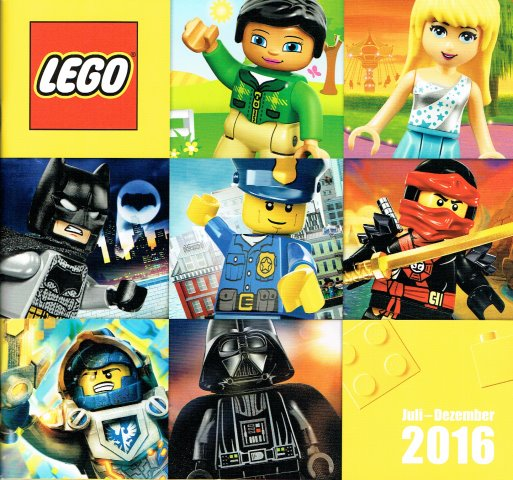 Lego 2016 Large German July - December (617.1105-DE/A 617.1106-DE/A TRU 617.1107-DE/A FH 617.1129-DE/A 617.1134-DE/A for BLX)