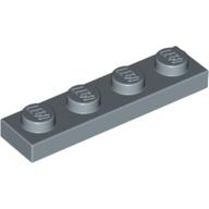 Lego Plate 1 x 4 / Sand Blue