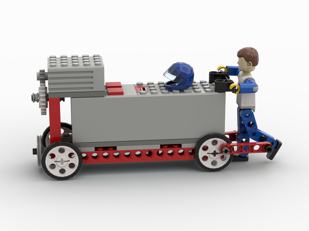 Lego Car- Man at work