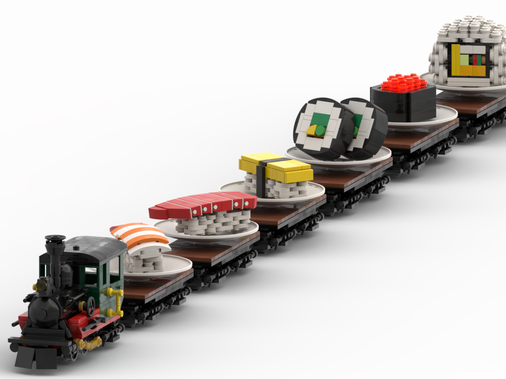 Lego Sushi train
