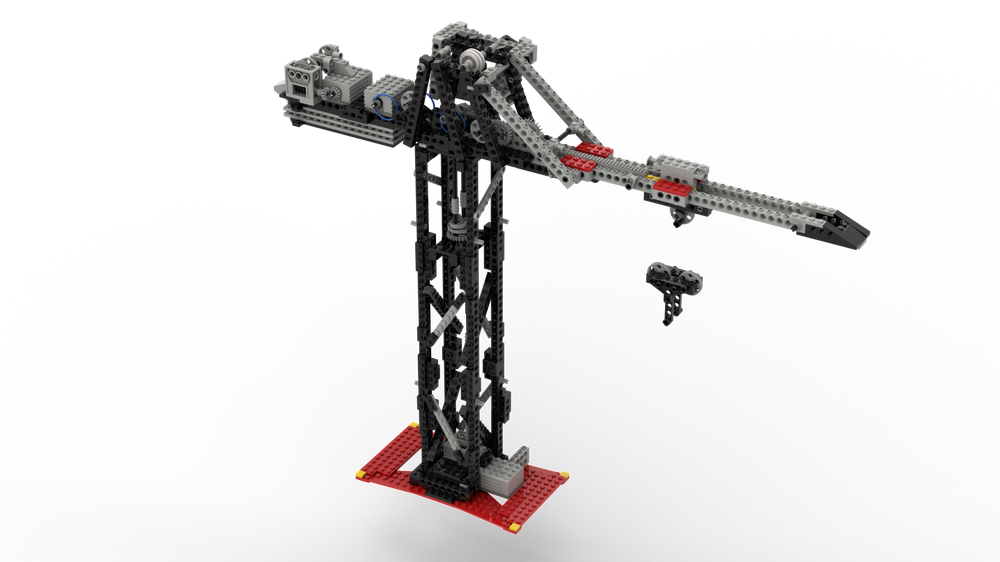 Lego 8485 D Model - Tower Crane