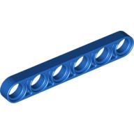 Lego Technic Beam 1 x 6 Thin / Blue