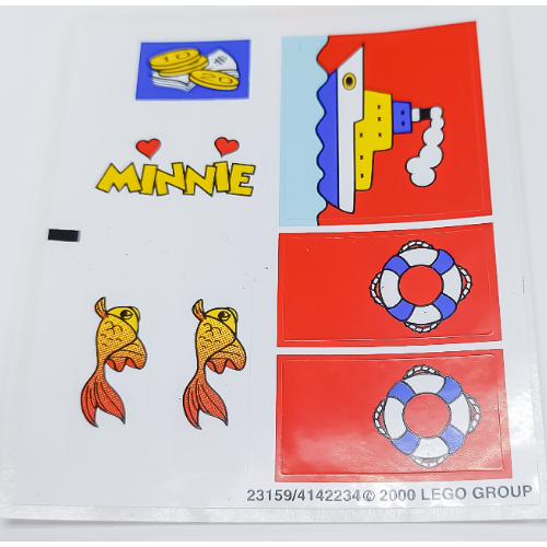 Lego Sticker Sheet for Set 4178-1