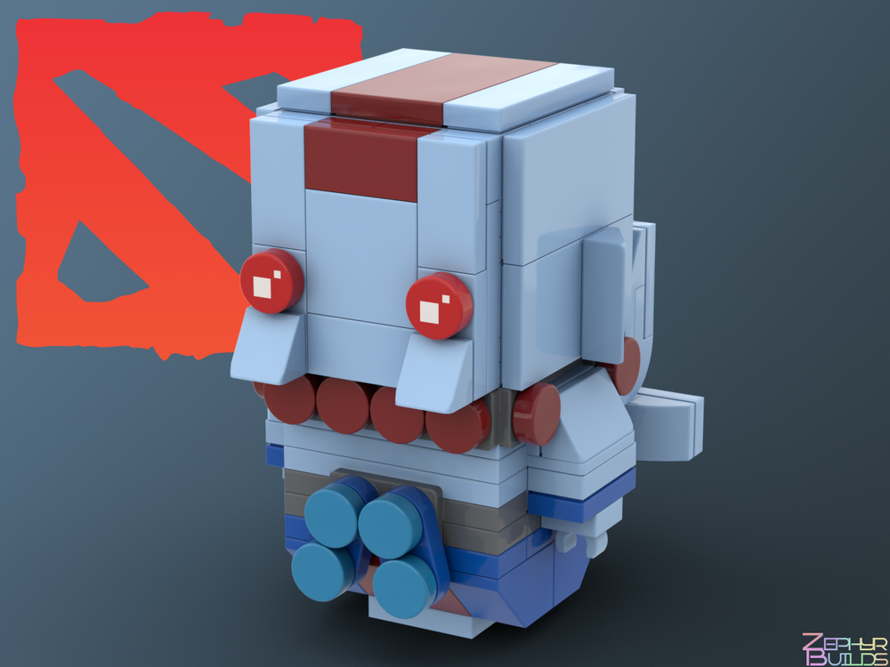 Lego DOTA 2 Lich/Ethreain Brickheadz