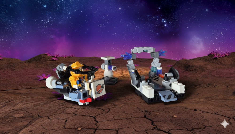 Lego (60428) Teleporter and Jetscooter