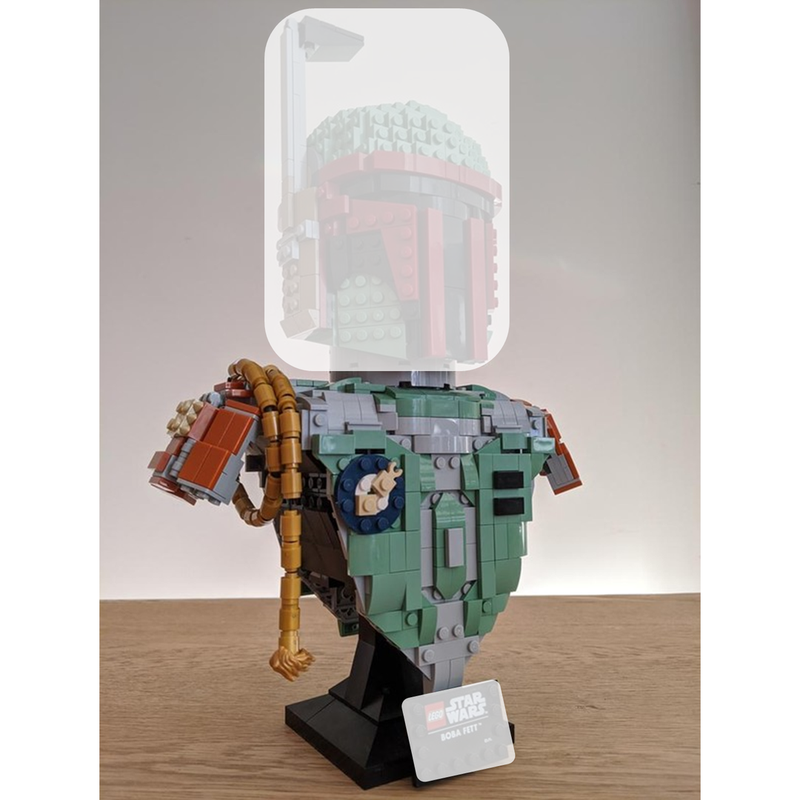 Lego Boba Bounty Hunter Bust Moc