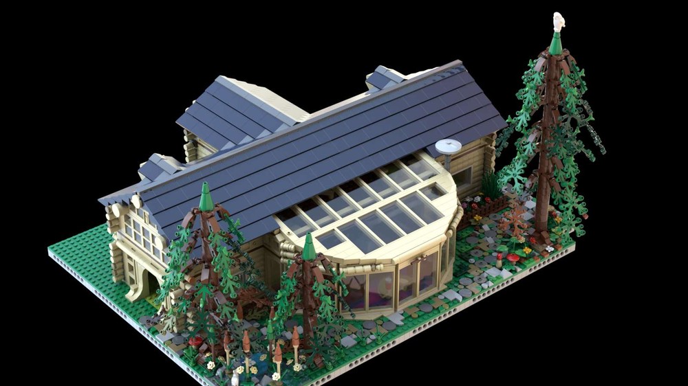 Lego Forest cabin Loghome 2