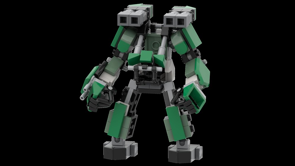 Lego Mech suit - minifigure scale