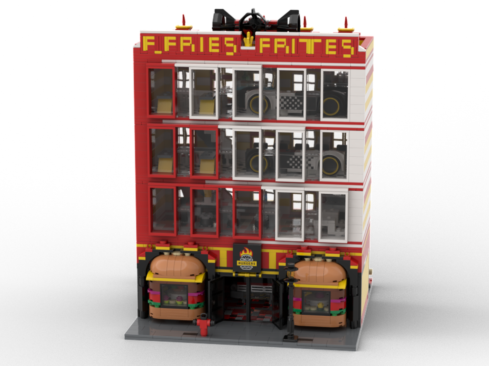 Lego restauration rapide (f.fries and burger)