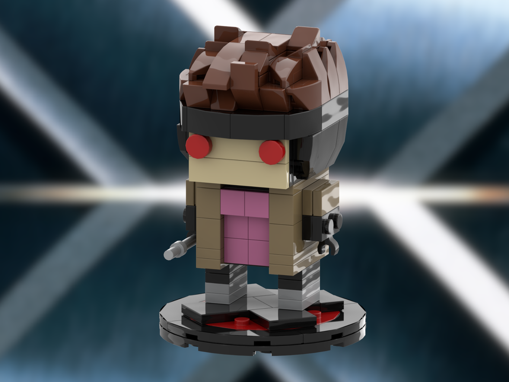 Lego Gambit Brickhead - X-Men