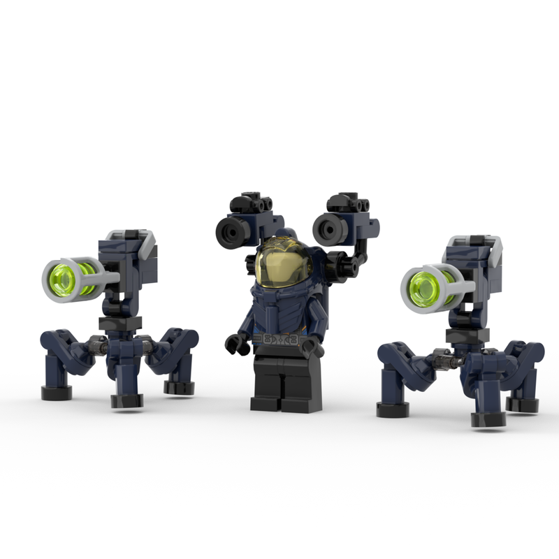 Lego Engineer & Turrets