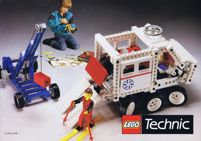 Lego 1986 Medium Technic European (115180/115280 EU I (DK/N/S/SF))