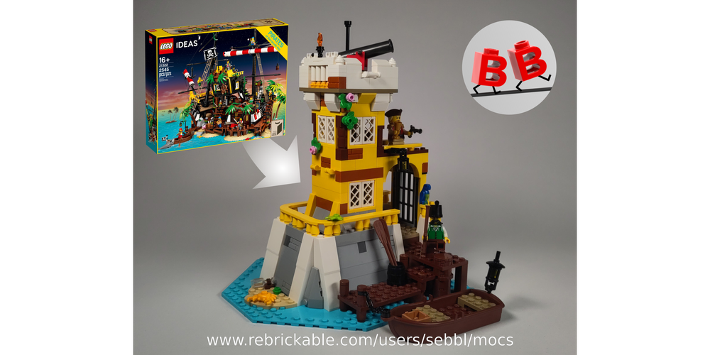 Lego 21322: Imperial Guards' Outpost - Pirate World: Part 1
