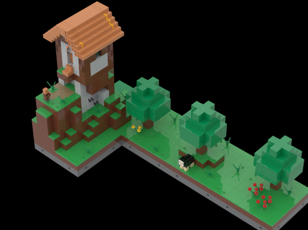 Lego Block-Accurate - The Plains