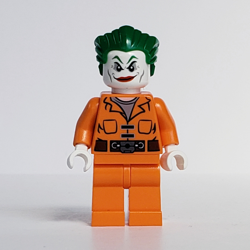 Lego The Joker in Prison Clothes with Belt