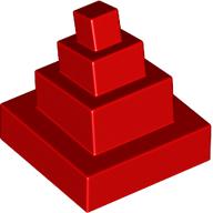 Lego Hat Witch, Squared (Minecraft) / Red