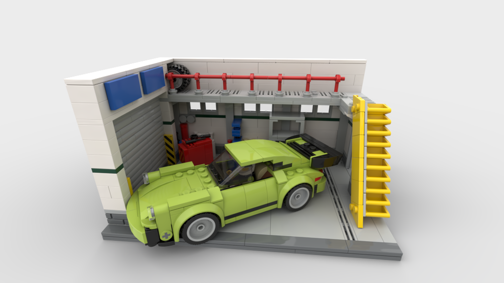 Lego car garage