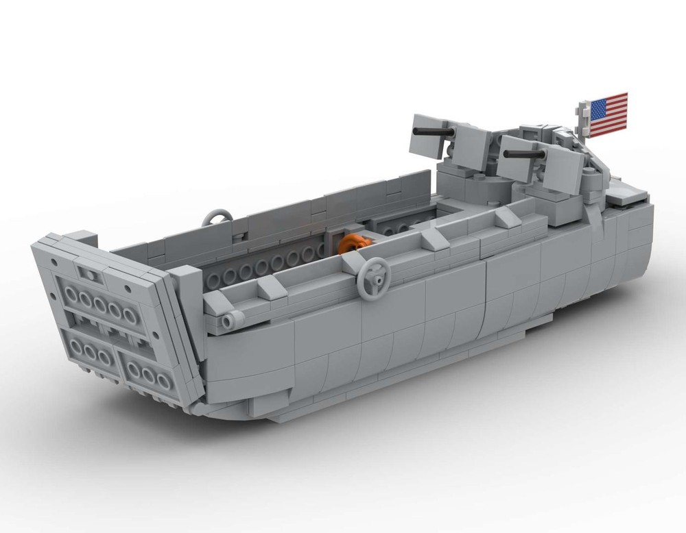 Lego Landing Craft, Vehicle, Personnel (LCVP) "Higgins" Boat (1:40 scale)