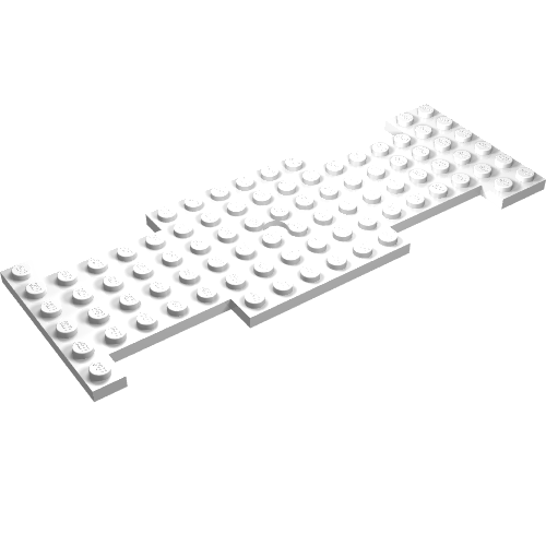 Lego Vehicle Base 6 x 17 with Hole