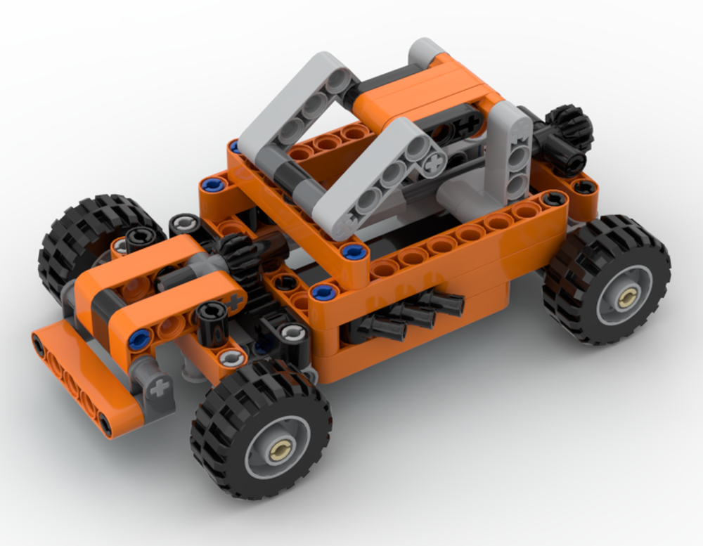 Lego Small Orange Car
