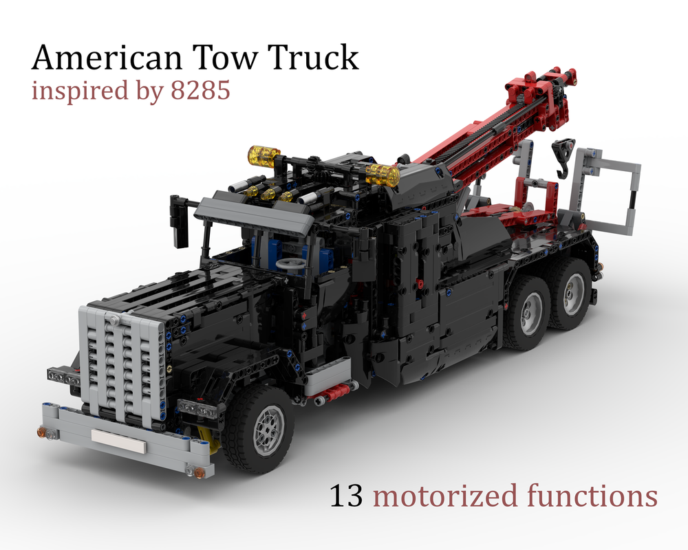 Lego American Tow Truck (inspired