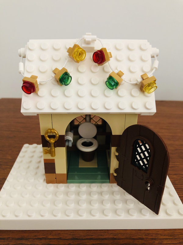Lego The elf toilet