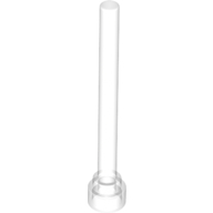 Lego Antenna 1 x 4 with Flat Top / Trans-Clear