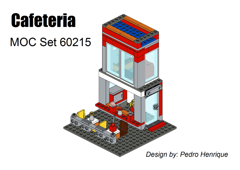 Lego Cafeteria - MOC 60215