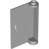 Lego Door 1 x 3 x 4 Left - Open Between Top and Bottom Hinge / Light Bluish Gray