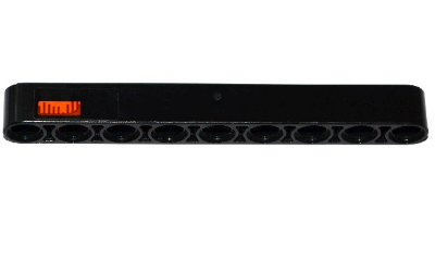 Lego Technic, Liftarm Thick 1 x 9 with Orange Direction Indicator Pattern Model Right Side (Sticker) - Set 42053