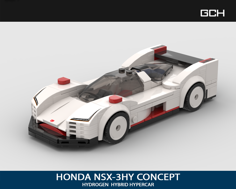 Lego Honda NSX Hydrogen Hybrid Hypercar custom