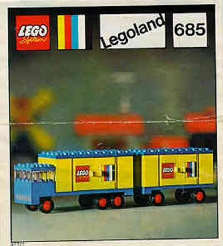Lego Truck with Trailer