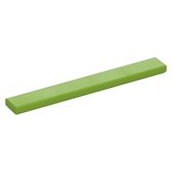 Lego Tile 1 x 8 with Groove / Lime