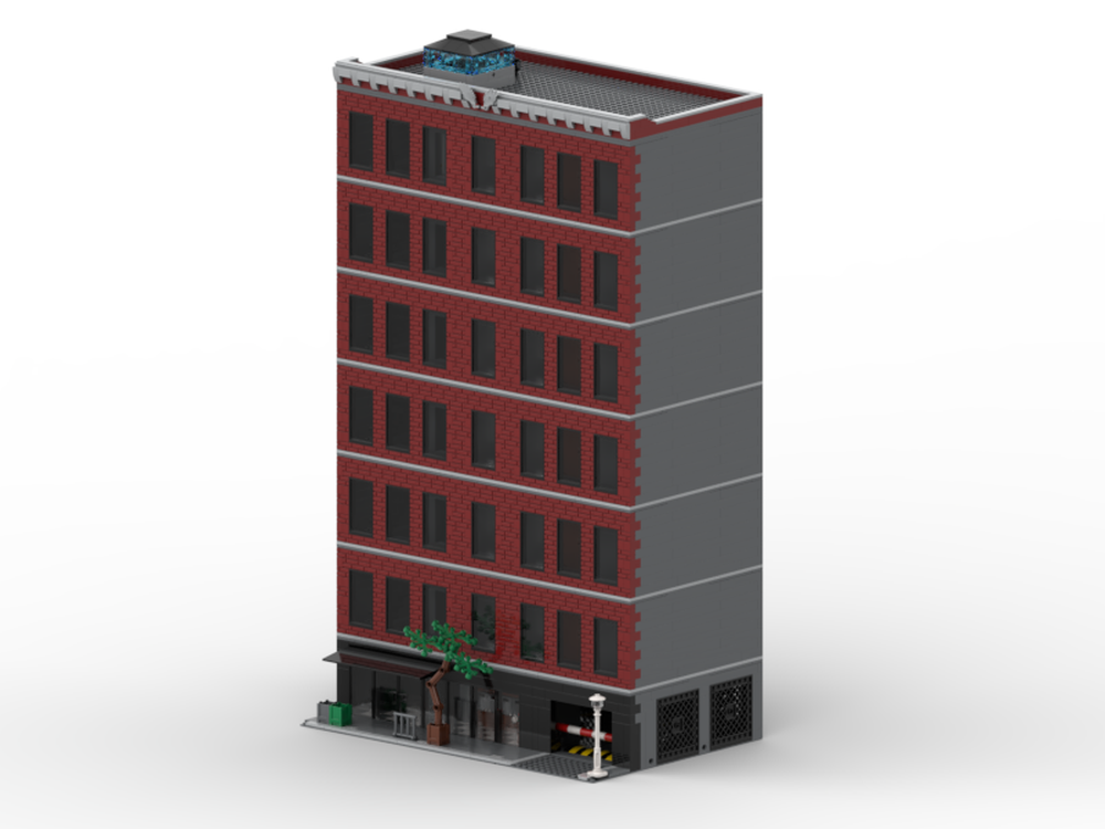 Lego Modular Apartment Buidling