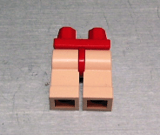 Lego Hips and Light Nougat Legs