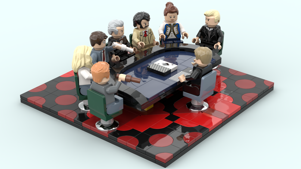 Lego Blackjack Table