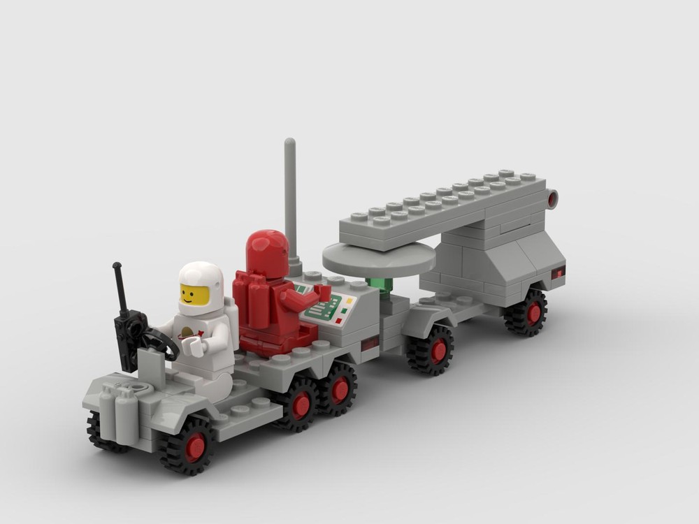 Lego Radar Truck with trailer