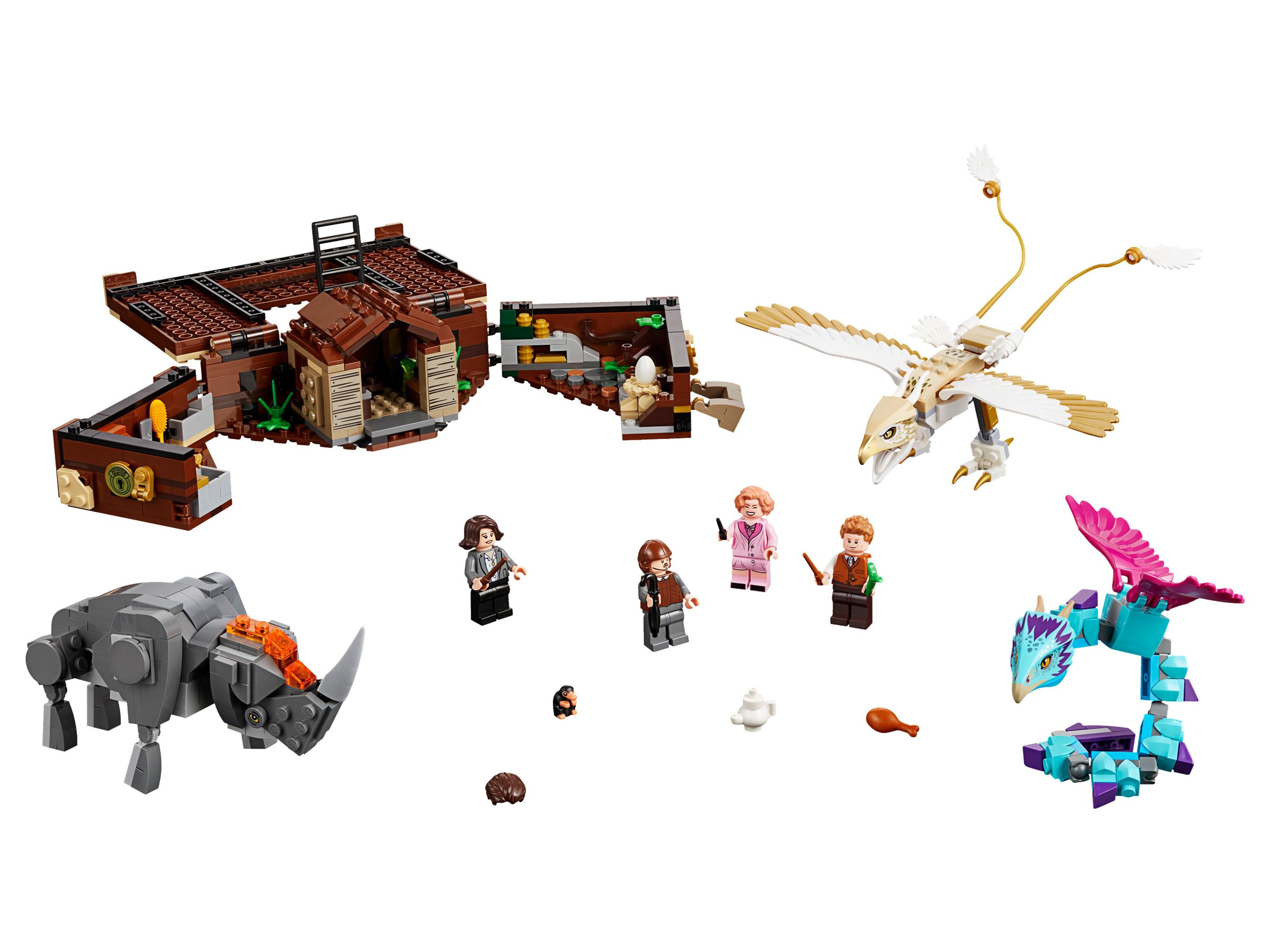 Lego Newt's Case of Magical Creatures