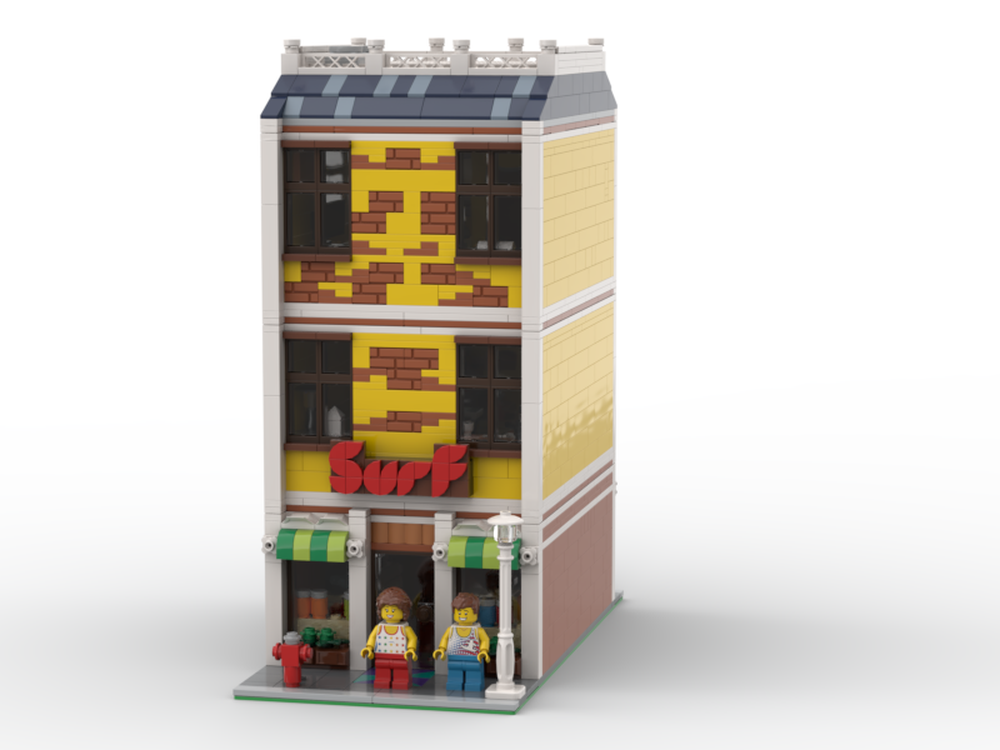 Lego Modular Surf Shop and Condo