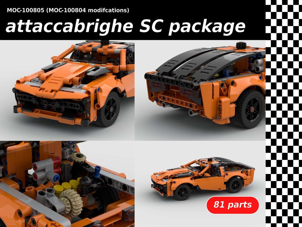 Lego MDB attaccabrighe SC package